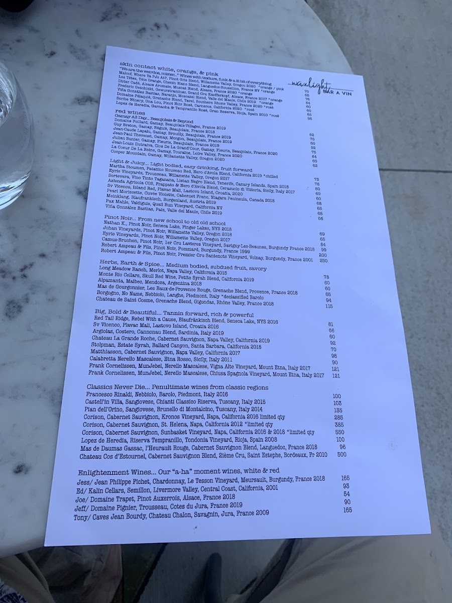 Menu Waxlight Bar A Vin-6